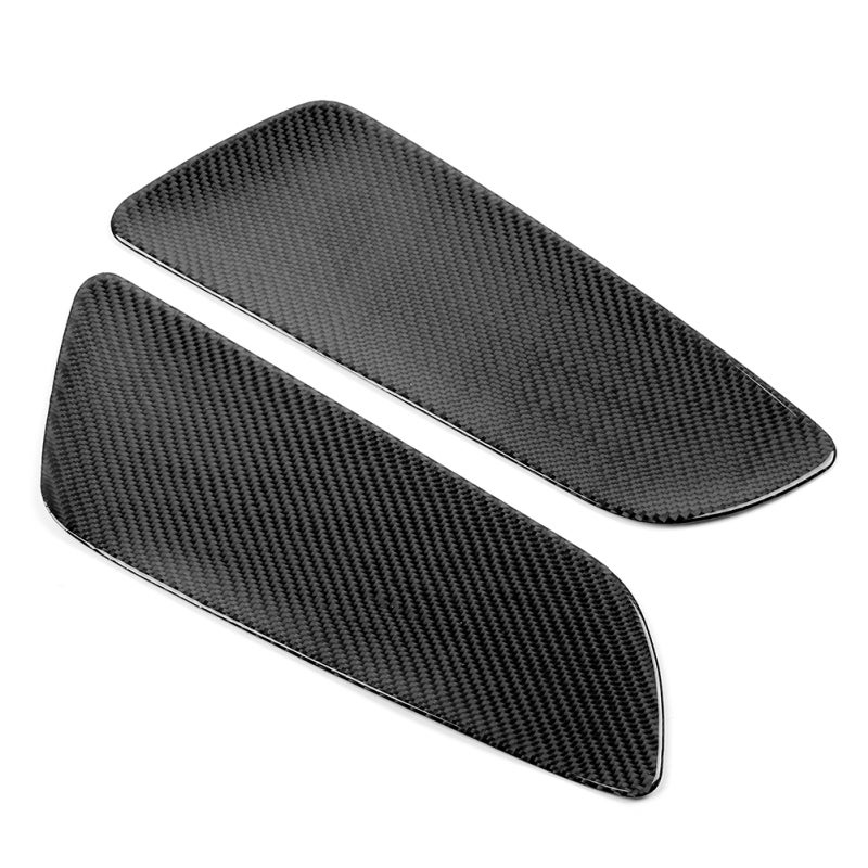 Car Door Panel Trim: High-Quality Carbon Fiber Material, Reusable Paste, Colorfast Durable - Exquisite Surface Fit Car Door Panel Interior for Ford Mustang 2015-2019 Car Decoration - Image 2