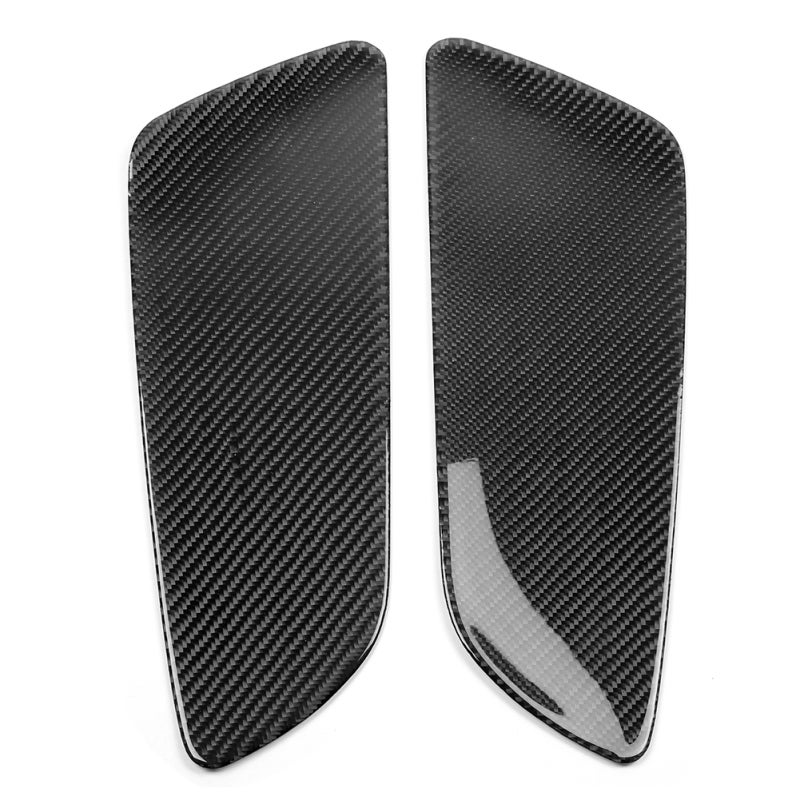 Car Door Panel Trim: High-Quality Carbon Fiber Material, Reusable Paste, Colorfast Durable - Exquisite Surface Fit Car Door Panel Interior for Ford Mustang 2015-2019 Car Decoration - Image 3