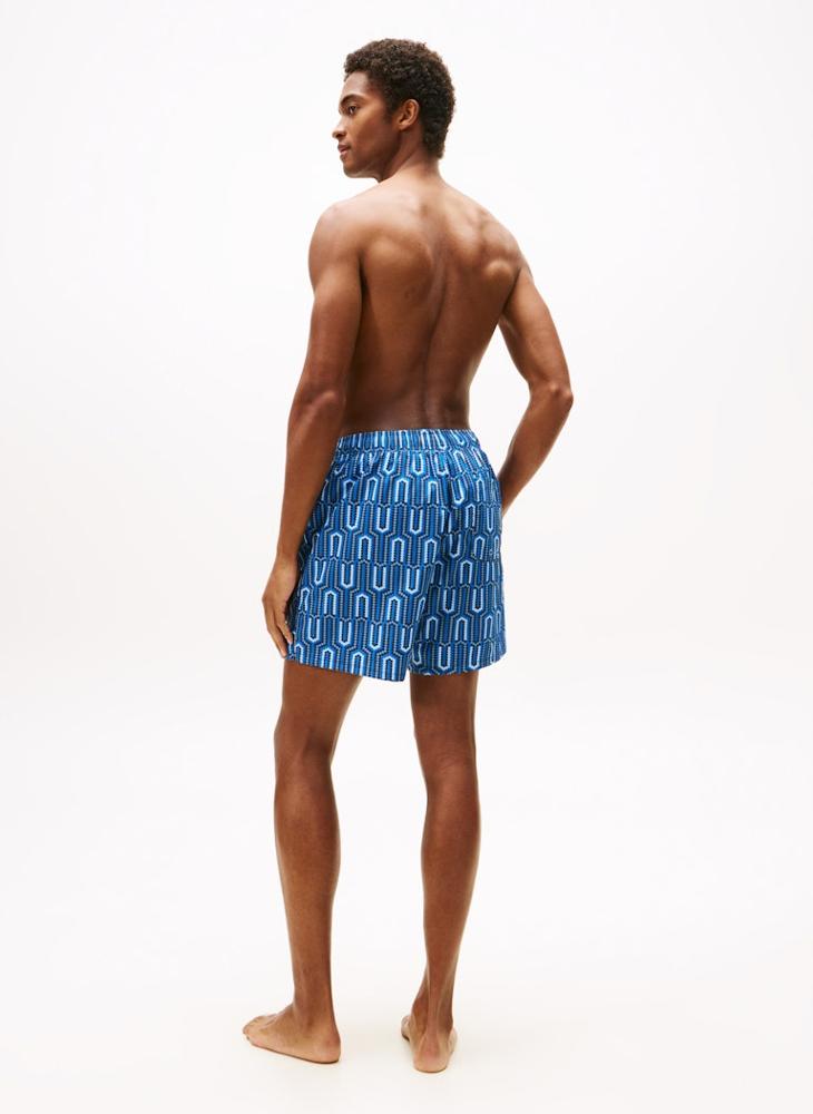 تومي هيلفيغر شورت مطبوع برباط متوسط - Image 2