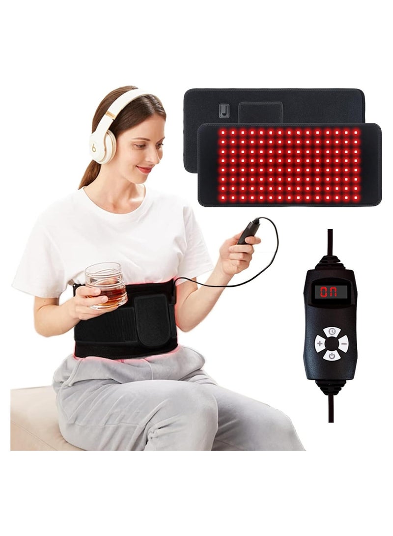 general Red light therapy belt device for body pain lumbar, infrared wearable pads deep therapy wrapped with timer, best gift for women - Image 1