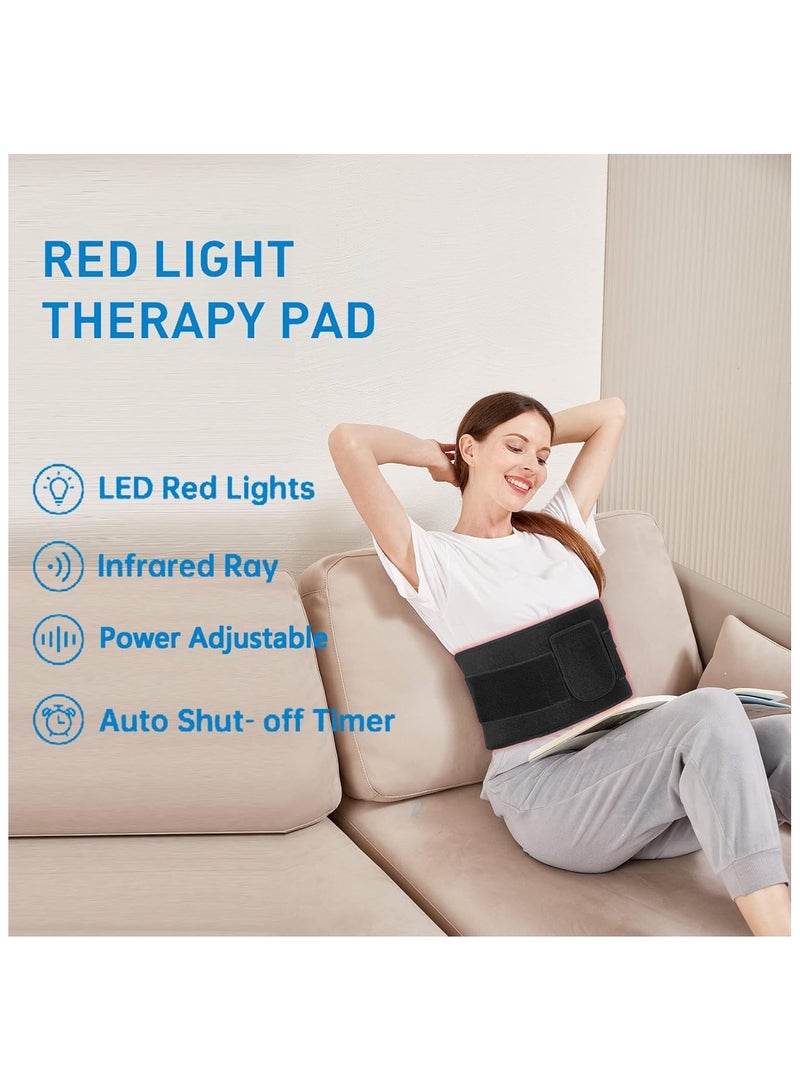 general Red light therapy belt device for body pain lumbar, infrared wearable pads deep therapy wrapped with timer, best gift for women - Image 2