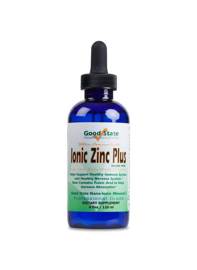 Good State - Liquid Ionic Zinc Plus Ultra Concentrate (10 Drops Equal 15 Mg 200 Servings Per Bottle) - Image 1