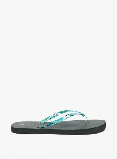 فلورا بيلا من شو إكسبرس Womens Printed Flip Flops