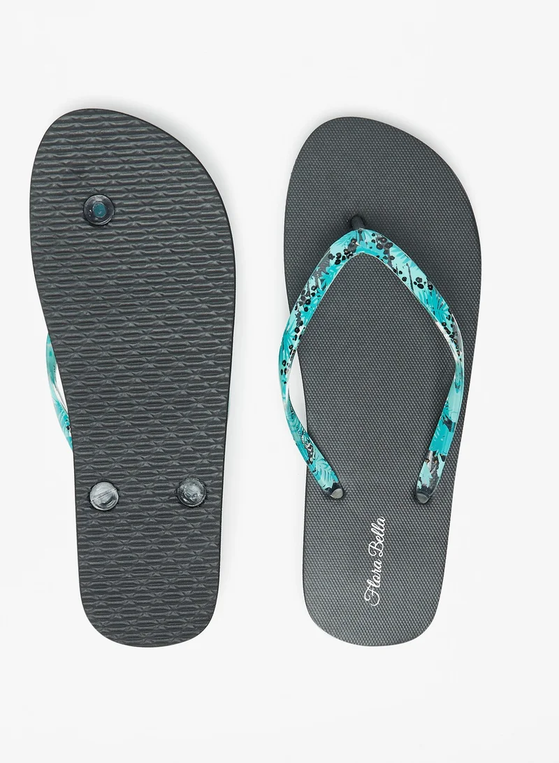 فلورا بيلا من شو إكسبرس Womens Printed Flip Flops