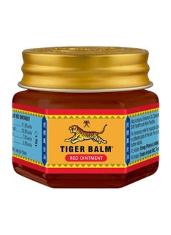Tiger Balm Red Ointment 19.4g for Effective Relief of Muscle Aches Sprains and Pains  - Image 1