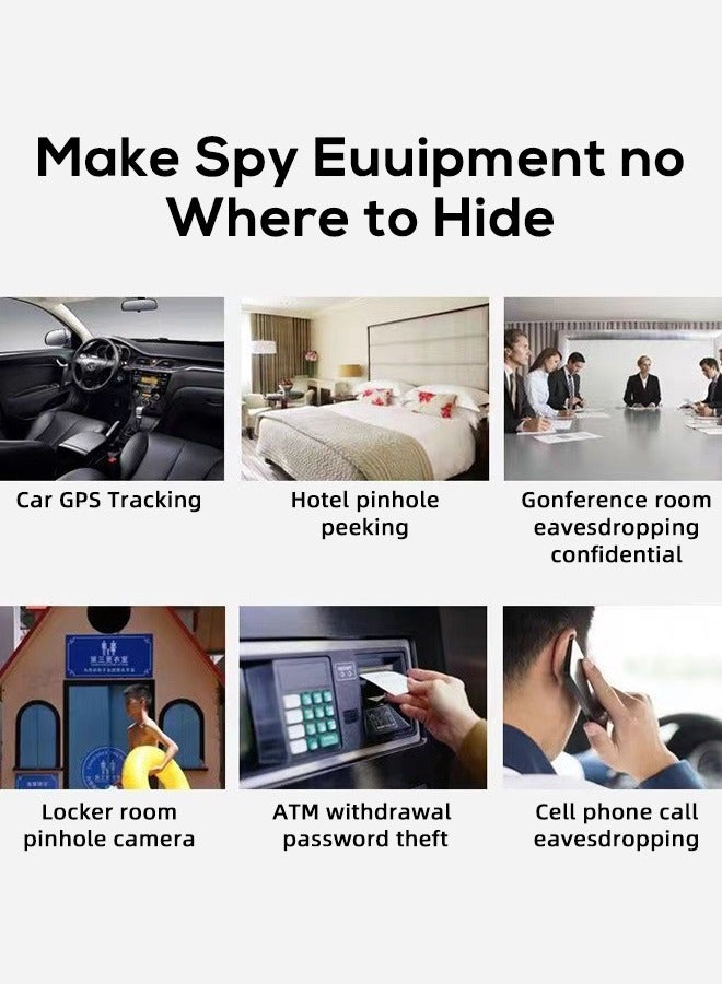 Motim Hidden Devices Detector, Hidden Camera Detector, Bug Detector, Anti Spy RF Detector, Listening Device Scanner, Camera Finder with High Sensitivity for Hotel, Home, Office  - Image 4