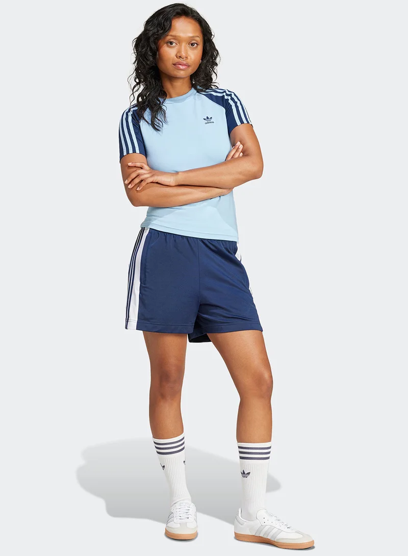 adidas Originals Adicolor 3 Stripes Raglan Slim T-Shirt