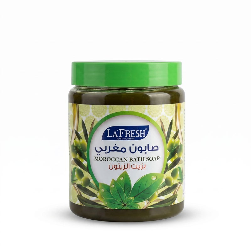 La Fresh - Moroccan Bath Soap with Olive Oil - Image 1