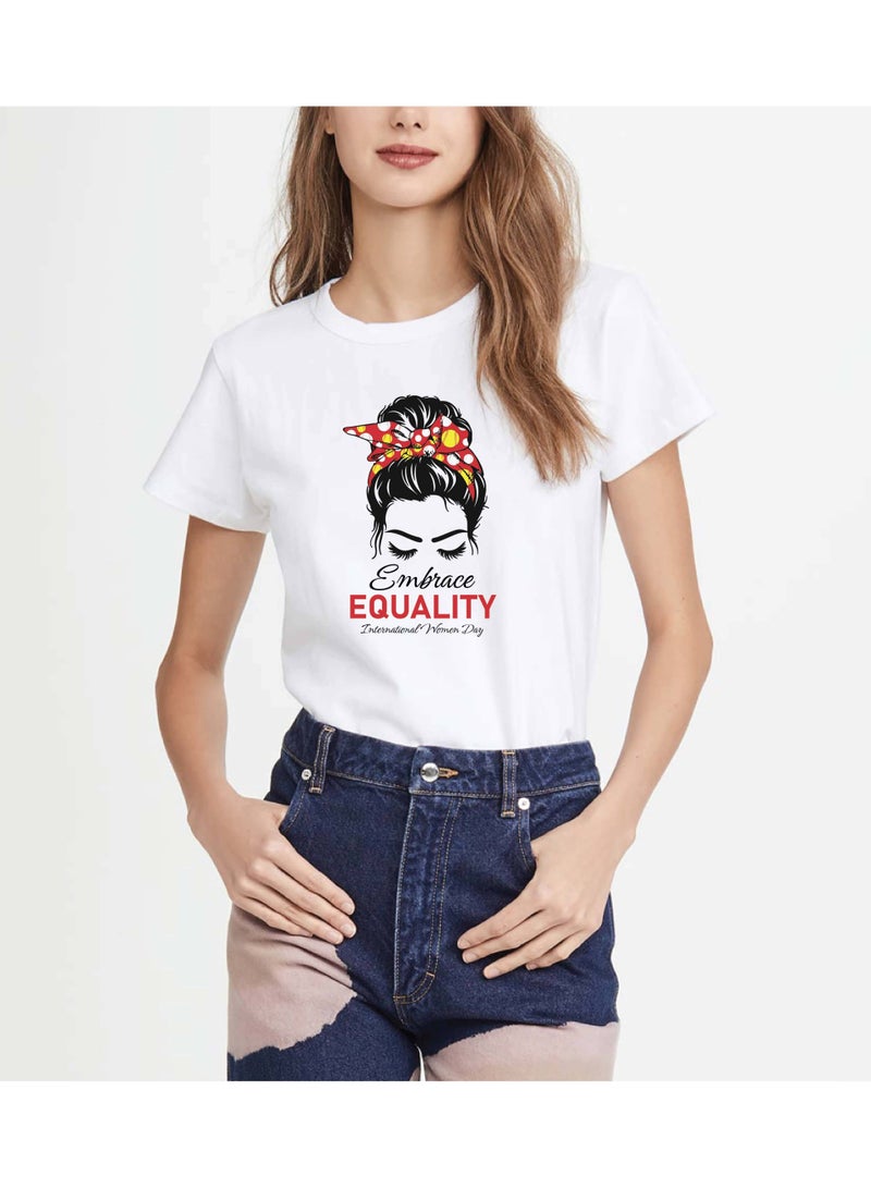 PRINTSHOP4ME International Womens Day Tshirt showing Women Empowerment Design 7 - Image 3