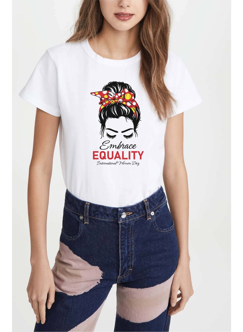 PRINTSHOP4ME International Womens Day Tshirt showing Women Empowerment Design 7 - Image 2
