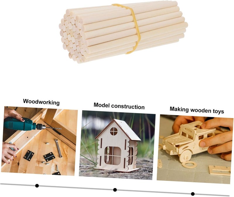 500 Pcs Wooden Ice Cream Sticks for DIY Crafts Ice Pop Making Supplies Natural Craft Sticks for Boys and Girls Projects and Summer Treats - Image 3