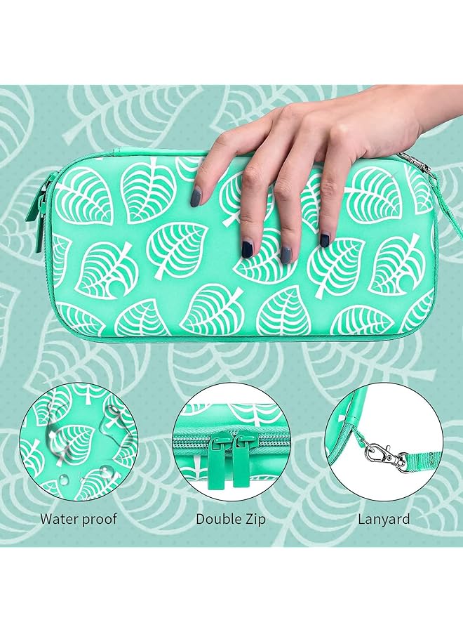 X spring Carrying Case For Switch Lite Portable Travel Bag With 10 Game Cartridges Waterproof Storage Protective Cover Case Pouch Bag Host Storage Bag For Switch Lite Console Accessories - Image 2