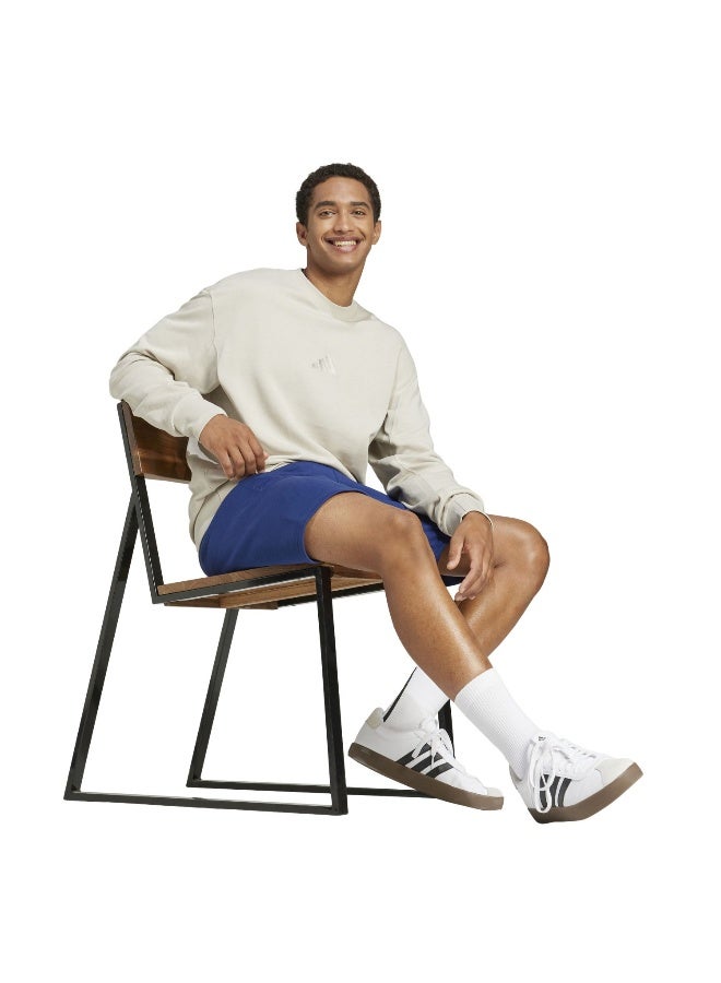 Adidas Adidas M A Szn Ft Crw M Beige Not Sports Specific Sweatshirts For Men - Image 4