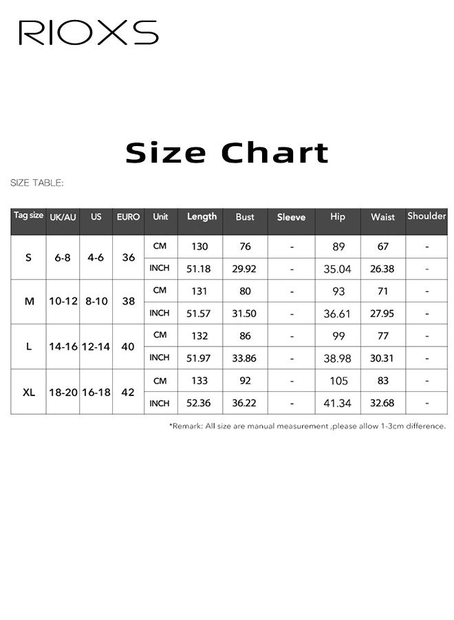 ريوكس فستان نسائي بدون حمالات مع تفاصيل فيونكة وفتحة رقبة مستقيمة وتنورة قلم رصاص طويلة بدون أكمام وتنورة منقسمة لتحديد الخصر ومرصعة بالترتر، فستان سهرة للحفلات والنوادي الليلية والمآدب، أسود - Image 4