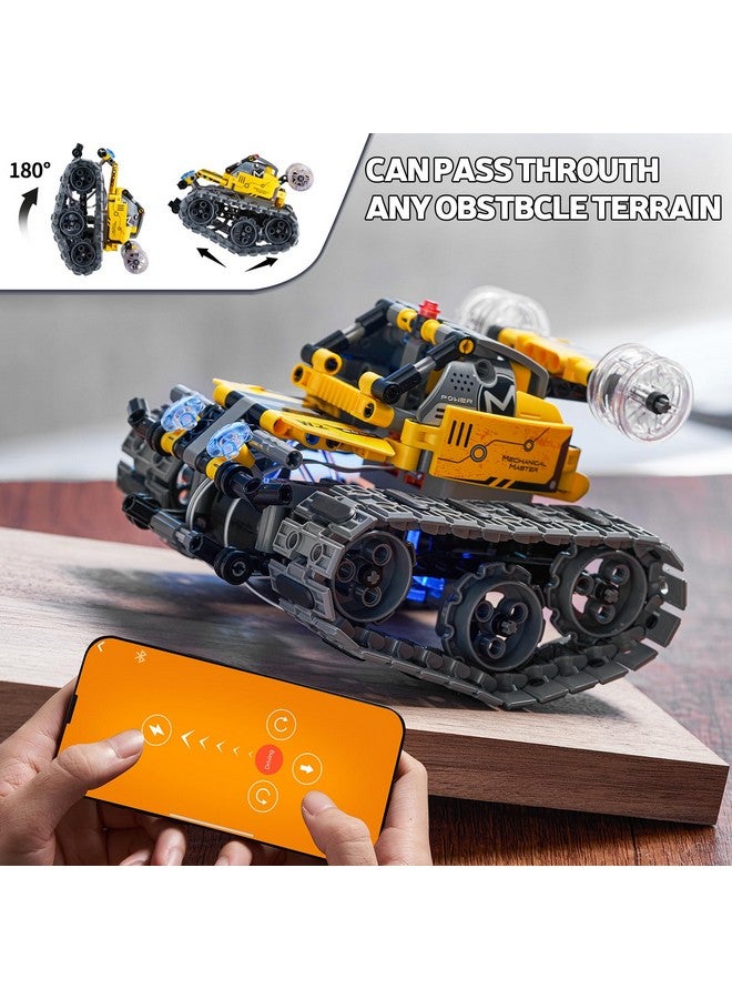 Sillbird Stem Building Toys 4In1 Remote & App Controlled Creator Wall Robot Toys Set Creative Gifts For Boys Girls Kids Aged 6 7 812 New 2023 (560 Pieces) - Image 5