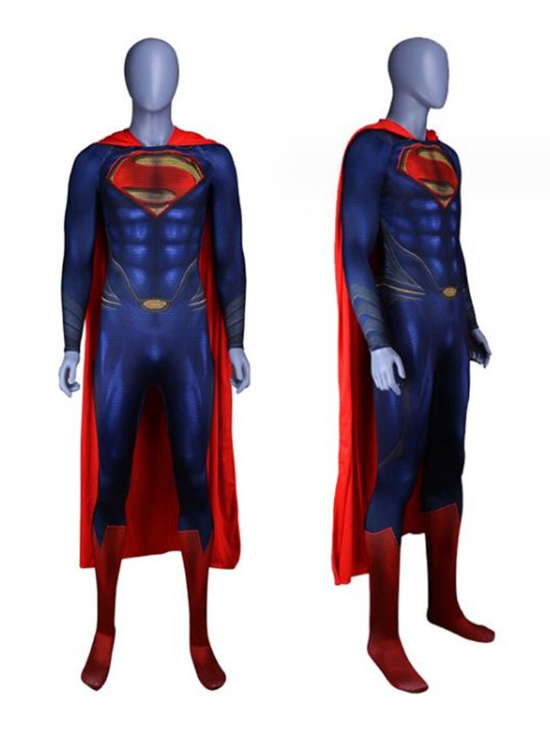 Superman tights cosplay Superman costume performance clothes - Image 2