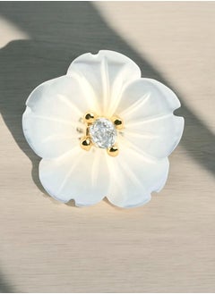 zilara Snow Drop Anemone Stud Earring  - Image 3
