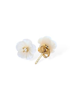 zilara Snow Drop Anemone Stud Earring  - Image 1