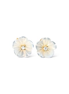 zilara Snow Drop Anemone Stud Earring  - Image 2