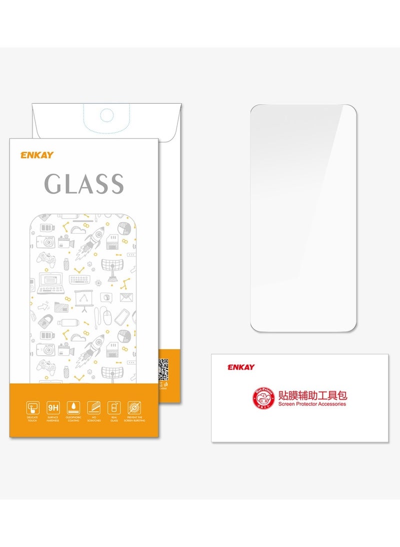 ENKAY Nothing Phone 2a Tempered Glass Clear Screen Protector - Image 1