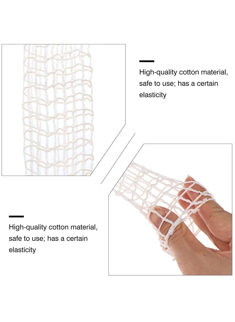 KASTWAVE - 5m Meat Netting Roll, Size 18, Elastic Smoked Meat Poultry Ham Netting Meat Butcher Twine Net Roll Wrapping Net, Beef Netting Roll for Meat Cooking Meat Sausage Making - Image 1
