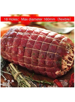 KASTWAVE 5m Meat Netting Roll, Size 18, Elastic Smoked Meat Poultry Ham Netting Meat Butcher Twine Net Roll Wrapping Net, Beef Netting Roll for Meat Cooking Meat Sausage Making  - Image 5