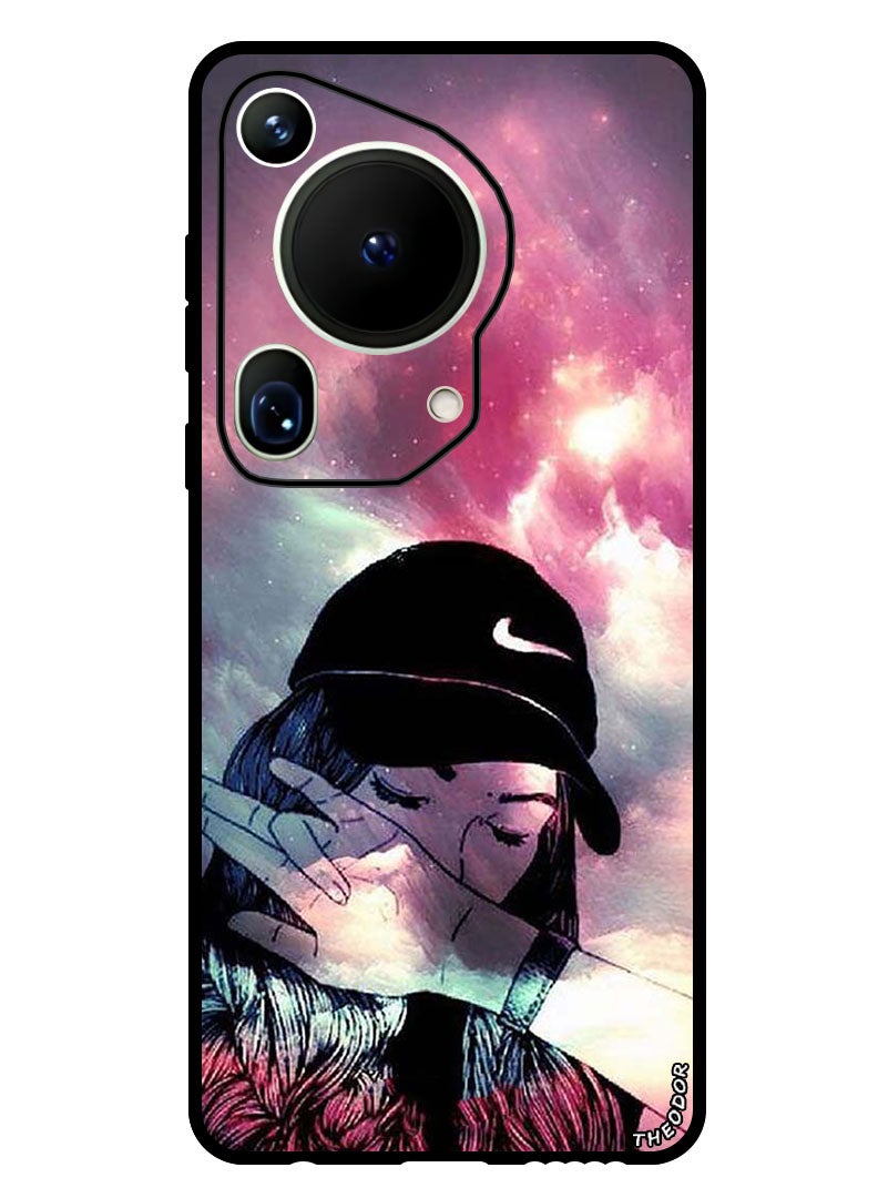 Theodor Protective Case Anti Scratch Shock Proof Bumper Cover For Huawei Pura 70 Ultra Girl Sob - Image 1