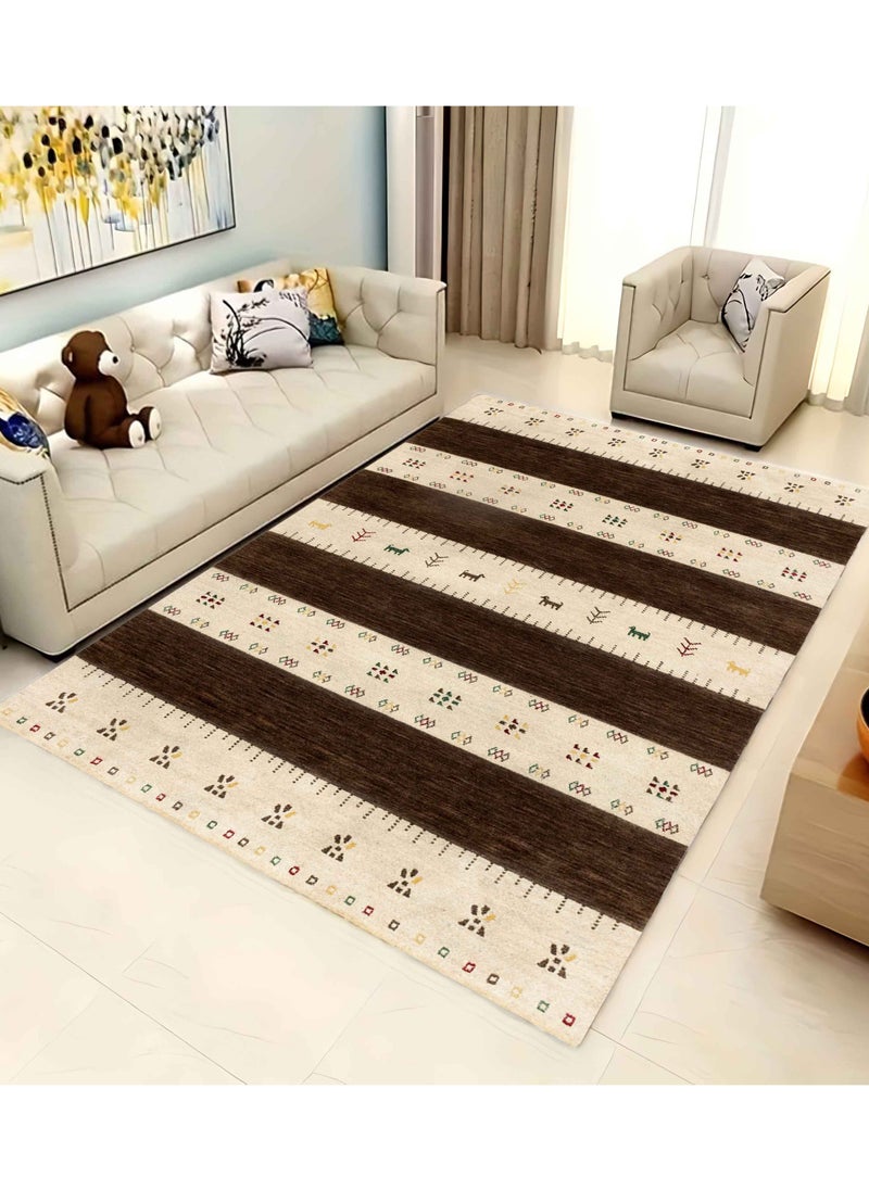 LUMI  WOOL RUG-150X230CM- BROWN / NATURAL - pzsku/ZC091D42F0C174B7EAD0BZ/45/_/1736858292/8a5d5cc1-a4b6-4927-9a4c-8920e0cd230d