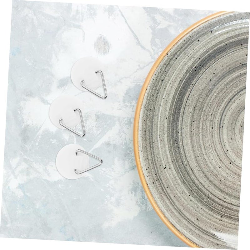 50 قطعة من خطاطيف الحائط اللاصقة البيضاء غير القابلة للتلف لتعليق الصور القابلة للإزالة - Image 5