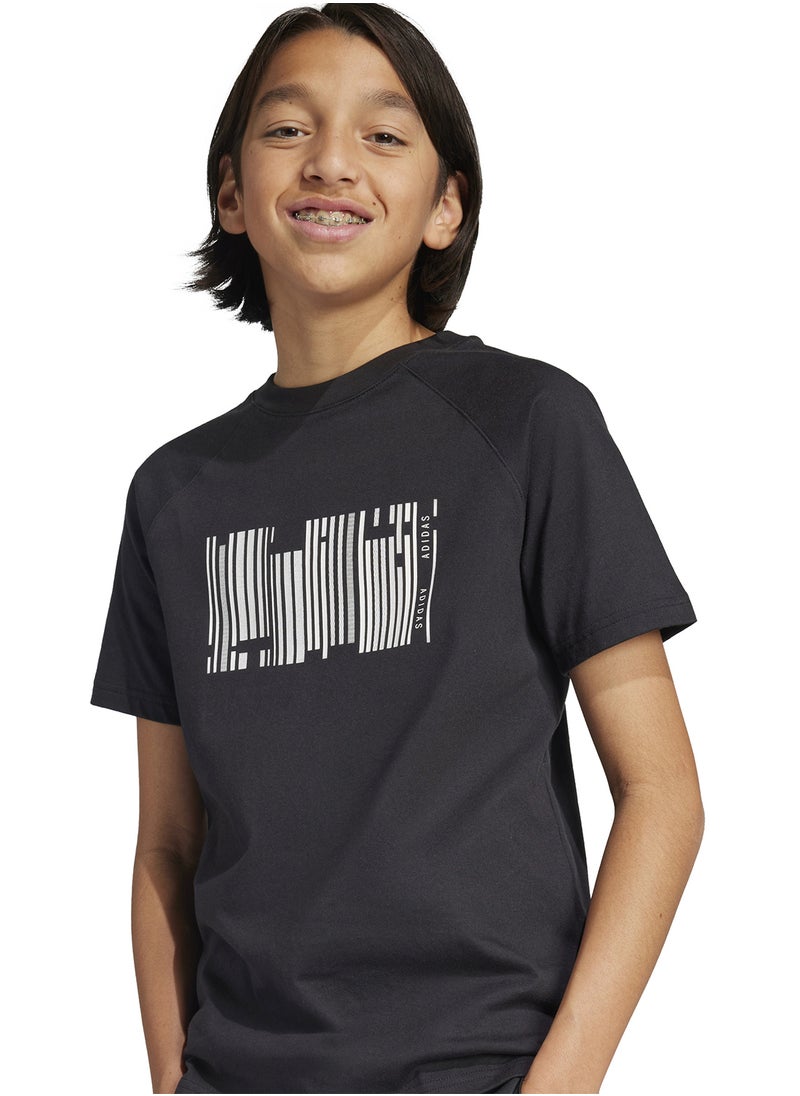 Adidas Kids Emerging Harmony Graphic T-Shirt  - Image 3