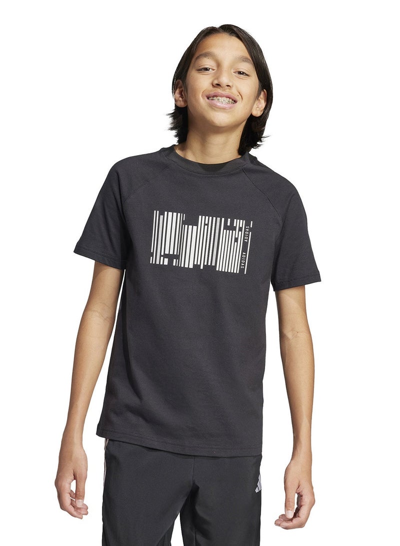 اديداس تيشيرت برسومات تناغم ناشئ للأطفال - Image 1