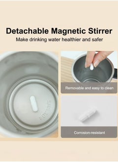 Generic **Automatic Magnetic Stirring Coffee Mug – Battery-Powered Self-Mixing Stainless Steel Tumbler for Home, Office, and Travel | Electric Rotating Mixing Cup for Coffee, Milk, Hot Chocolate, Protein Shakes, and Beverages | Funny Portable Auto Stirring Mug for Kitchen and Desk Use**  - Image 3