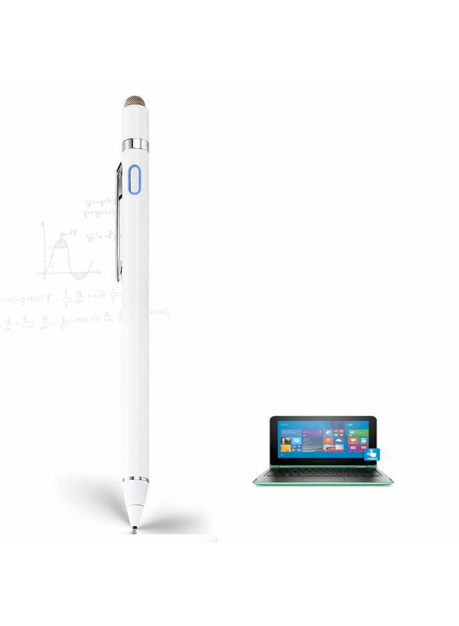 Edivia Stylus Pen for HP Pavilion X360 2 in 1 Laptop, Digital Pencil with 1.5mm Ultra Fine Tip Pencil for HP Pavilion X360 2 in 1 Laptop Stylus, White - Image 1