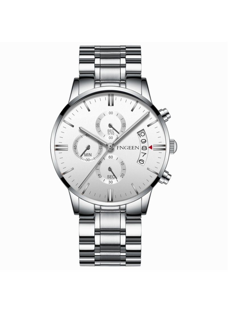 FNGEEN Men's Business Fashion Watch Multi Functional Sports Watch