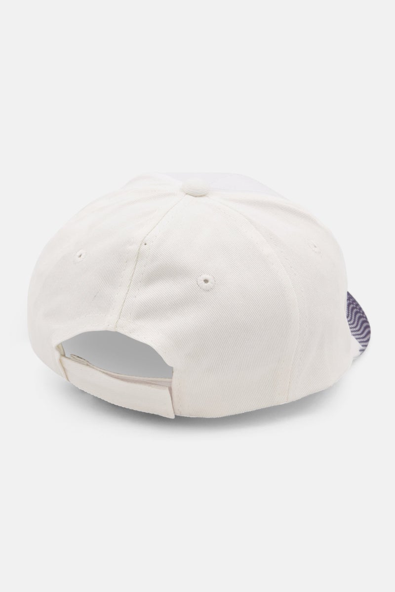 Harry Potter Kids Boy Graphic Print Velcro Cap, White  - Image 2