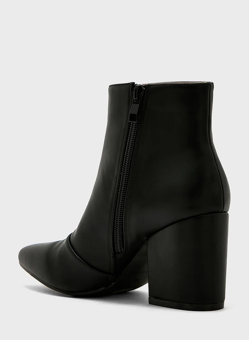 ELLA Heeled Ankle Boots