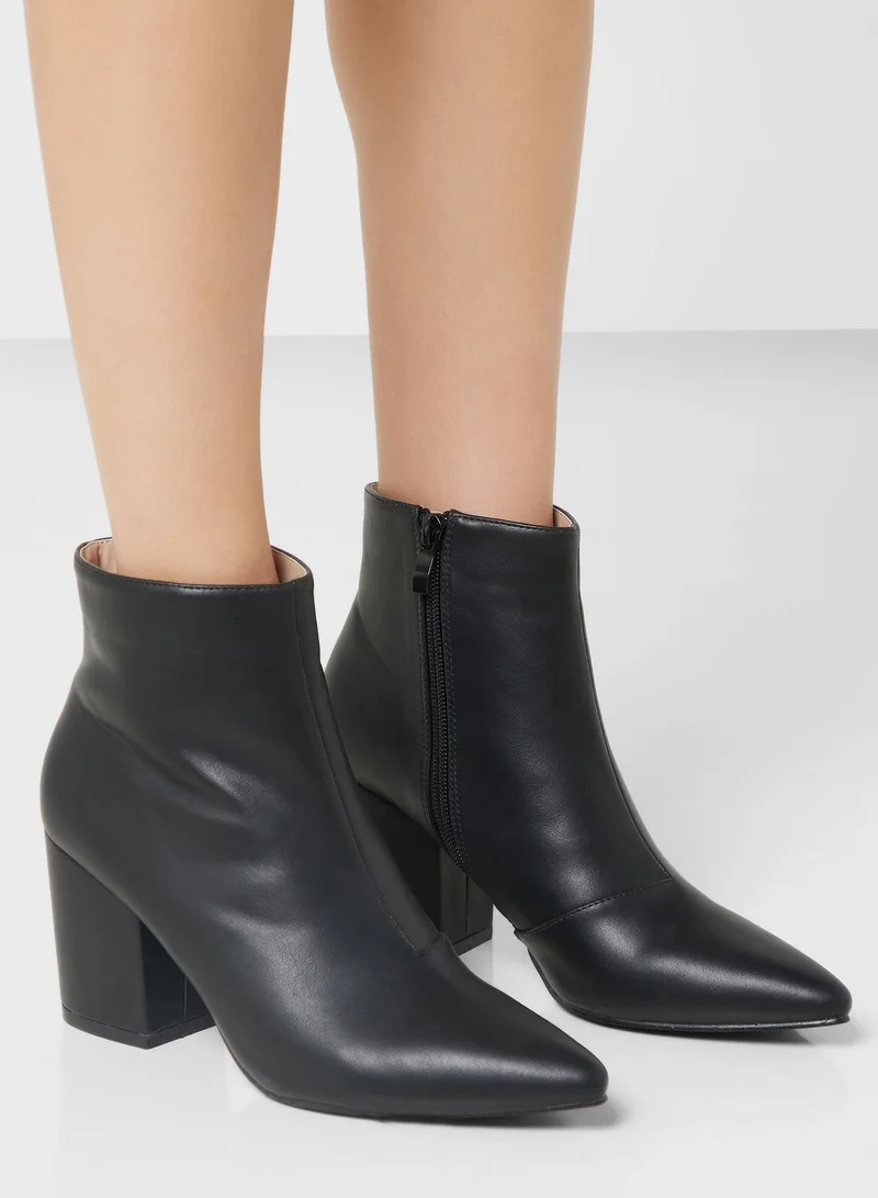 ELLA Heeled Ankle Boots