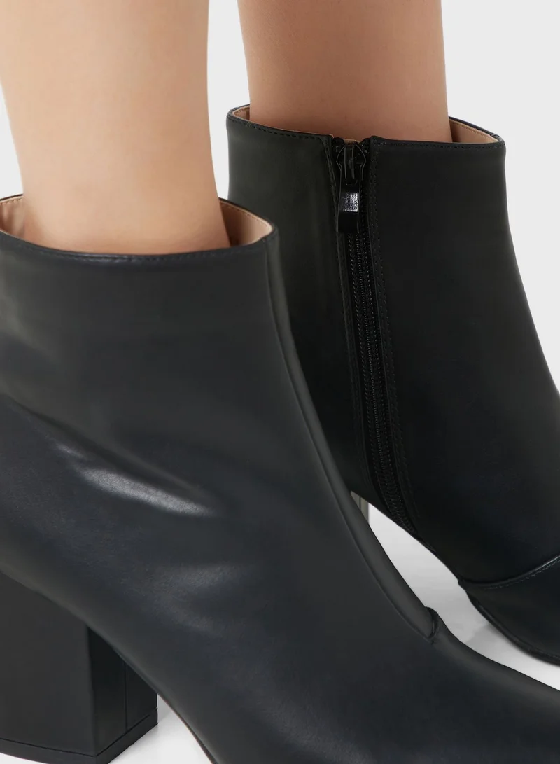 ELLA Heeled Ankle Boots