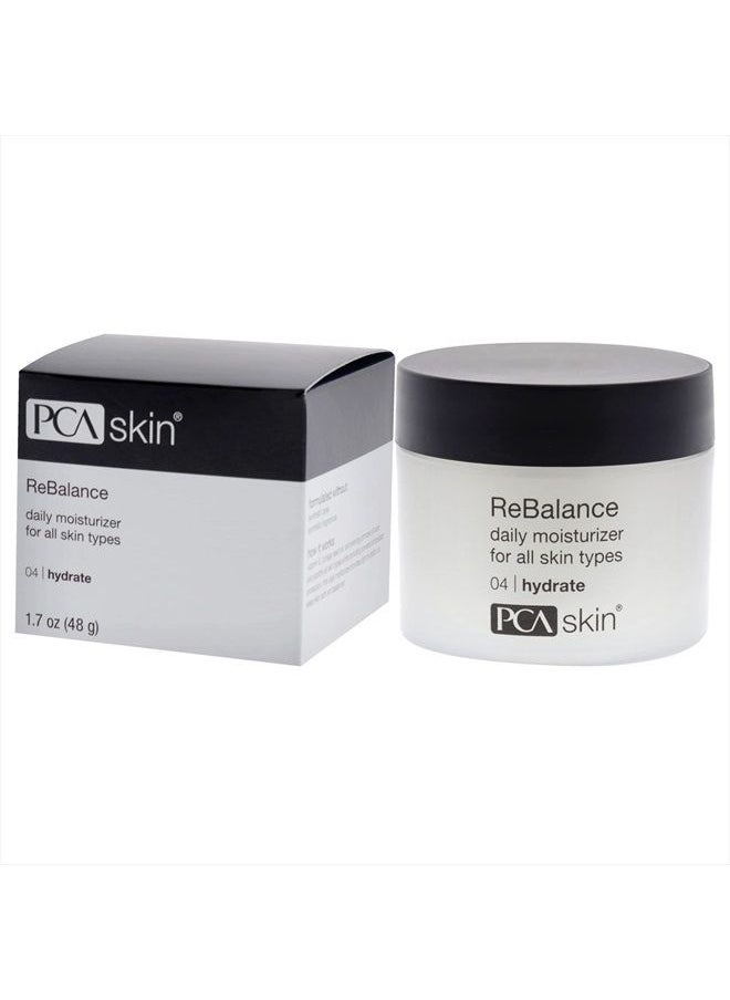 PCA SKIN ReBalance Daily Face Moisturizer - Moisturizing Anti Aging Facial Cream with Antioxidants & Hydrating Niacinamide for Normal / Sensitive Skin (1.7 oz)  - Image 4