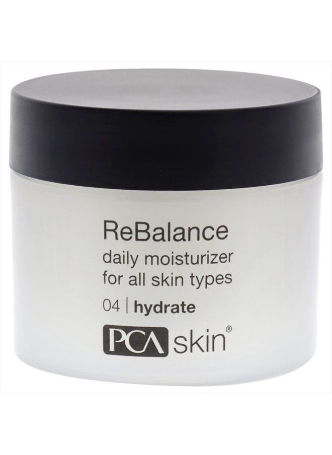 PCA SKIN ReBalance Daily Face Moisturizer - Moisturizing Anti Aging Facial Cream with Antioxidants & Hydrating Niacinamide for Normal / Sensitive Skin (1.7 oz)  - Image 1