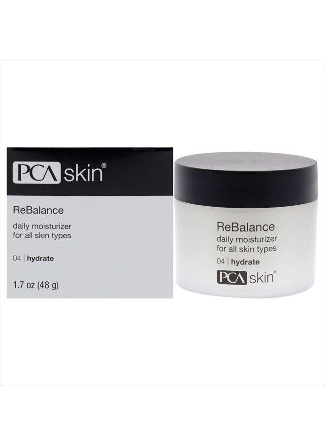 PCA SKIN ReBalance Daily Face Moisturizer - Moisturizing Anti Aging Facial Cream with Antioxidants & Hydrating Niacinamide for Normal / Sensitive Skin (1.7 oz)  - Image 2