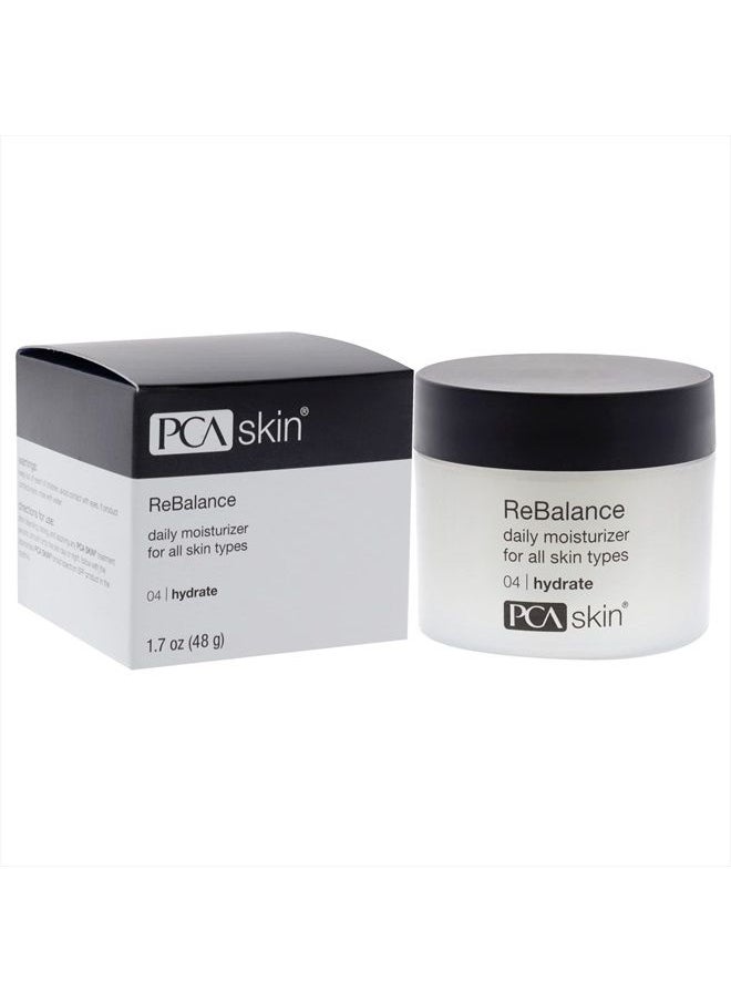 PCA SKIN ReBalance Daily Face Moisturizer - Moisturizing Anti Aging Facial Cream with Antioxidants & Hydrating Niacinamide for Normal / Sensitive Skin (1.7 oz)  - Image 3