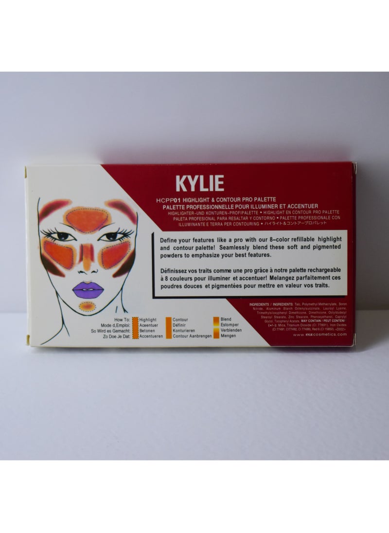Kylie Kylie Contour Palette 8 Colors  - Image 2