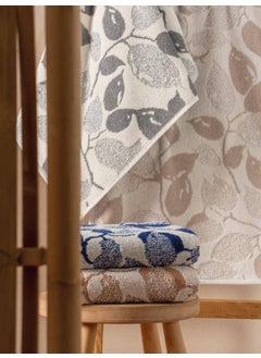 COTTON BOX 4 Piece Jacquard Scandinavian Towel Set Kelda 50 x 90 cm  - Image 3