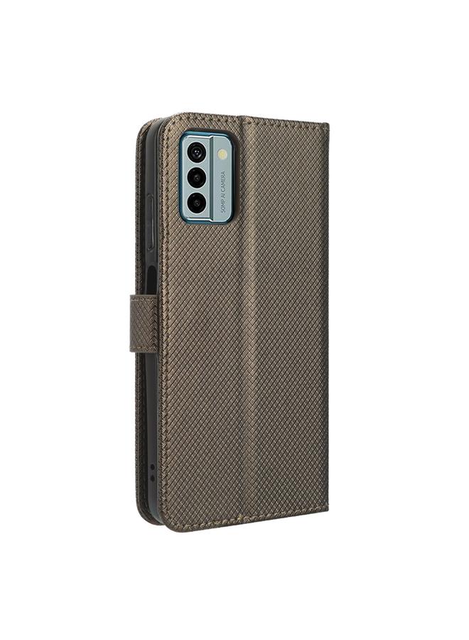 اس-توب جراب لهاتف Nokia G22 4G مصنوع من الجلد بتصميم ماسي - Image 3