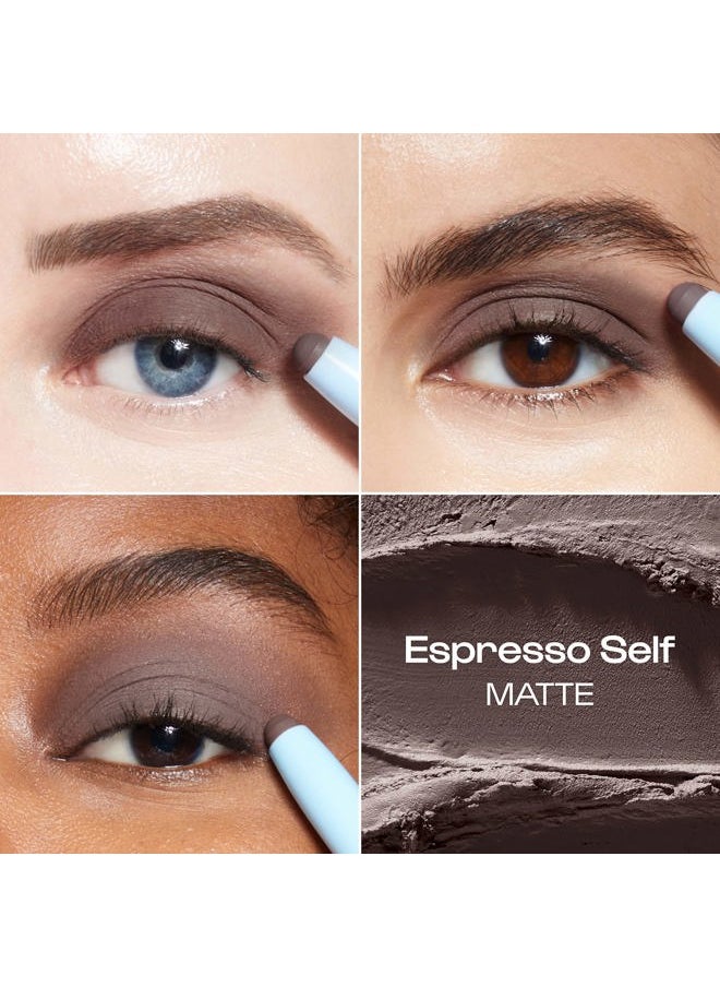 ALLEYOOP 11th Hour Cream Eye Shadow Sticks - Espresso Self (Matte) - Award-winning Eyeshadow Stick - Smudge-Proof and Crease Proof for Over 11 Hours - Easy-To-Apply and Compact for Travel, 0.05 Oz  - Image 2