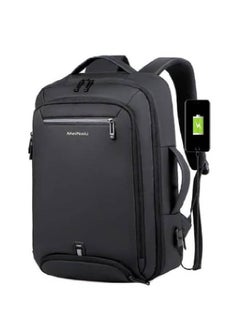 مينيلي Meinaili USB Charging New Business Backpack Men’s Large-capacity Water  - Image 1
