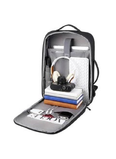 مينيلي Meinaili USB Charging New Business Backpack Men’s Large-capacity Water  - Image 2