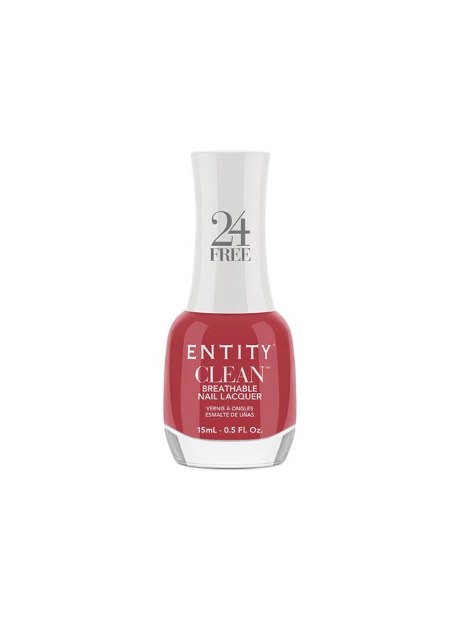 Entity Clean Breathable Nail Lacquer - Mauve To The Top 15ml - Image 1
