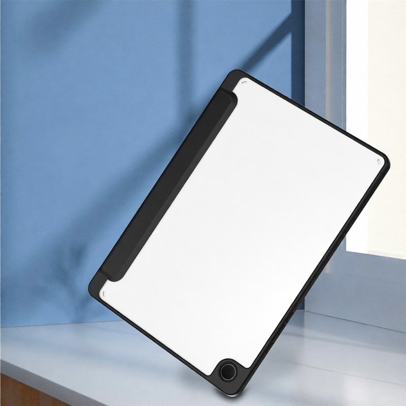 11-Inch Tablet Case Tri-folding Slim Lightweight Design - Magnetic Closure Auto Wake/sleep Cover for Samsung Galaxy Tab A9 Plus (SM-X210/ SM-X216/ SM-X218) with Pen Slot Full Protection Black - Image 5